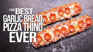 THE BEST GARLIC BREAD / PIZZA THING EVER! | SAM THE COOKING GUY