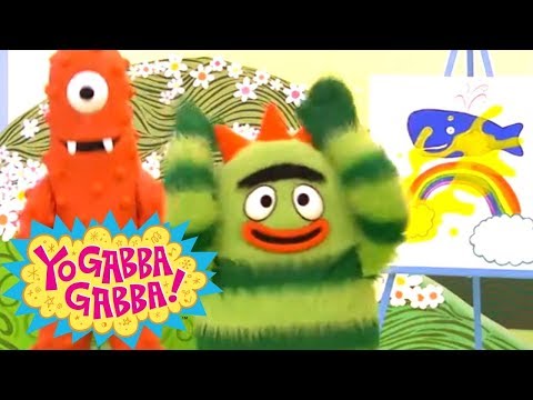 YO GABBA GABBA - L'ART | Yo Gabba Gabba Épisode Complet HD | Vidéos pour Enfants