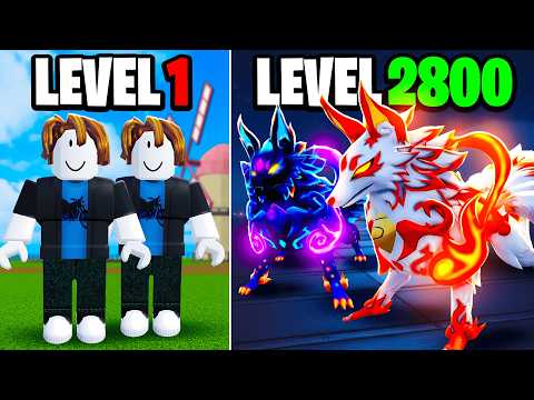 Noob To Max Level With EVERY EMPYREAN KITSUNE in Blox Fruits