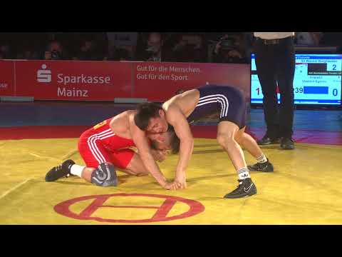 1/2 Finale DMM Ringen, 61KG Freistil, A. Suleyman vs. V. Egorov