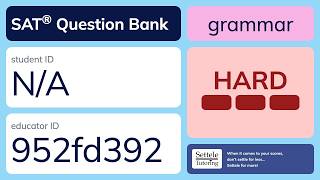 Download lagu SAT® Question Bank 952fd392 (grammar) mp3
