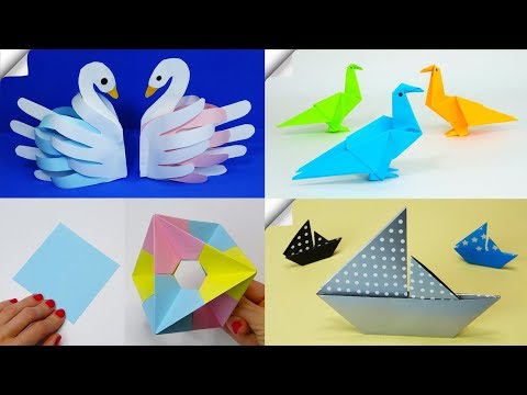 6 DIY paper crafts Paper toys
