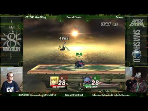 APEX 2013   SSBB GF   CT EMP Mew2King VS Salem