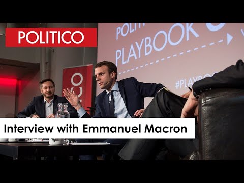 Emmanuel Macron on TTIP | POLITICO Playbook Cocktails