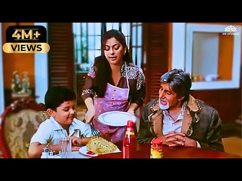 बंकू सारे आलू के परांठे खा गया ||Bhoothnath|| Amitabh Bachchan, Juhi Chawla, Shahrukh Khan