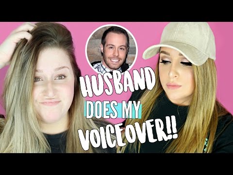 HUSBAND DOES MY VOICEOVER!!