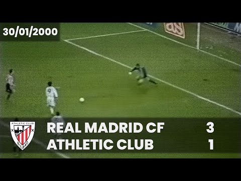 ⚽️ [Liga 99/00] J22 I Real Madrid CF 3 - Athletic Club 1 I LABURPENA