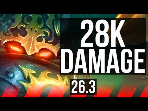 NAUTILUS vs VOLIBEAR (TOP) | 28K damage, Grasp Of The Undying | EUW Master | 26.3