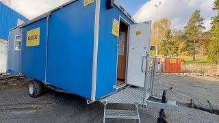 Arbetsvagnar PVFTD-5/6 office container for sale - Image 4 | Machineryline GB Arbetsvagnar PVFTD-5/6 office container | Image 4 - Machineryline