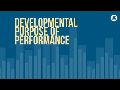 Developmental Purpose of Performance Management