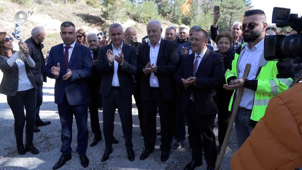 Министърът на регионалното развитие Иван Иванов даде старт на ремонта на пътя Смолян - Рудозем