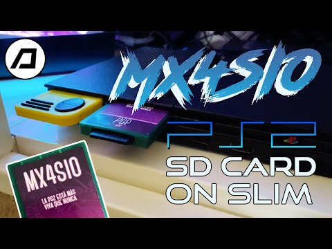 MX4SIO Mod for the PS2 Slim! Play games off an SD Card!