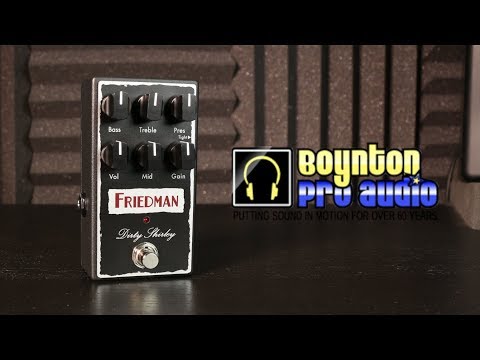Friedman Dirty Shirley Pedal Demo
