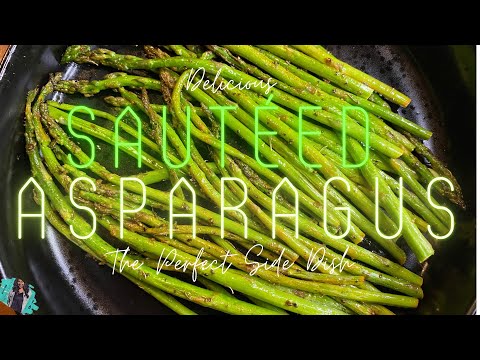 HOW TO COOK FRESH ASPARAGUS | STOVETOP | QUICK & EASY SIDE DISH