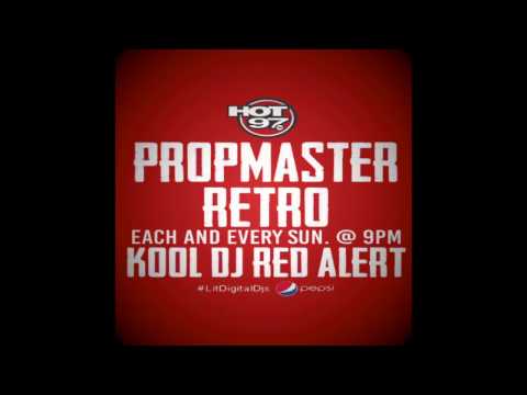 HOT 97 DJ Red Alert Propmaster Retro Promo feat Z Nuff Starr & B3B3.