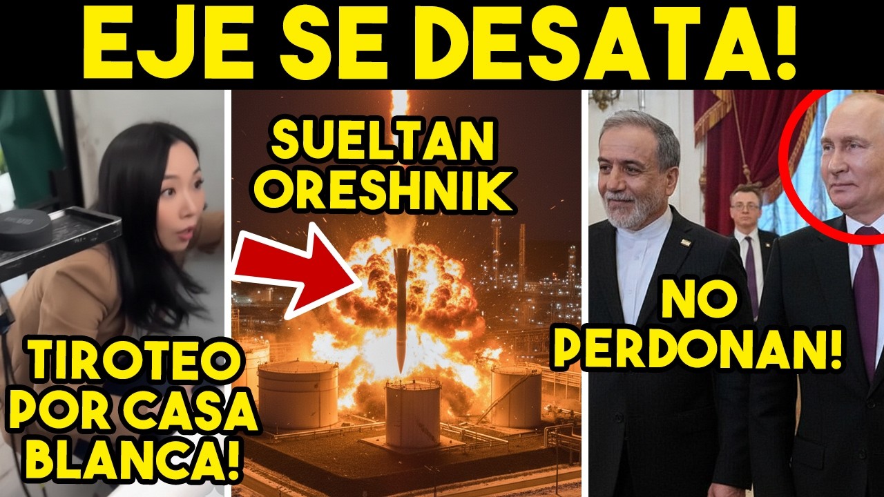 PANICO TOTAL! SUELTAN EL ORESHNIK, RUSIA NO PERDONA. IRAN HUM1LL4 A TRUMP, CAE ESCUDO EU.