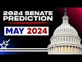 The 2024 Senate Elections as of May 17th, 2024