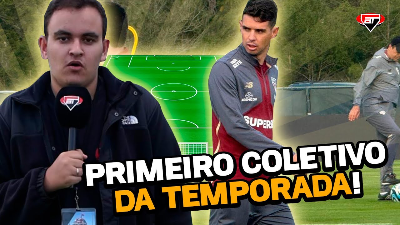 OSCAR NO MEIO E GOL DE LUCIANO: O PRIMEIRO COLETIVO DO SÃO PAULO NA PRÉ-TEMPORADA | AT