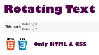 Download How To Add Rotating Text In Html