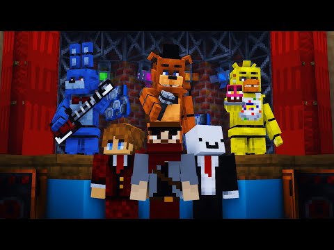 We Survived FIVE NIGHTS AT FREDDY'S In Minecraft...
