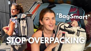 How I Fit 7 Days Into One Cabin Bag ✈️ | BAGSMART Blast Travel Backpack Review