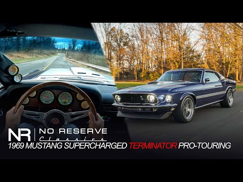 (4K) TEST DRIVE Supercharged Terminator 1969 Ford Mustang Pro-Touring - FOR SALE 18005627815