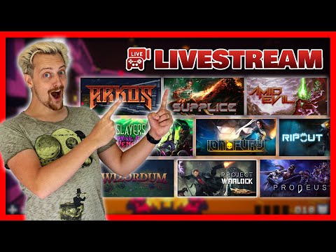 🔴 [LIVESTREAM] 💥 Modern-Retro FPS Boomer Shooters 🔥