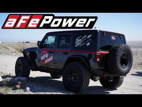 aFe POWER MACH Force-XP Hi-Tuck Exhaust; Jeep Wrangler (JL) 2018 –2025 V6-3.6L