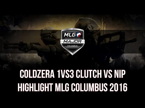 Coldzera 1vs3 Clutch vs NiP Highlight @ MLG Columbus 2016