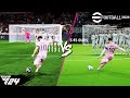 EA FC 24 vs. eFootball 2024: Free Kicks | 4K