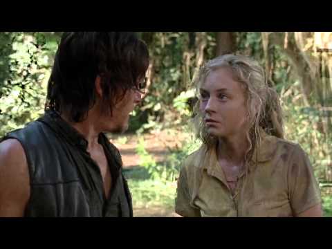 The Walking Dead Season 4 Episode 12 Daryl's and Beth's Fight