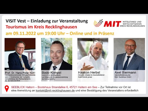 VISIT VEST - Tourismus im Kreis Recklinghausen