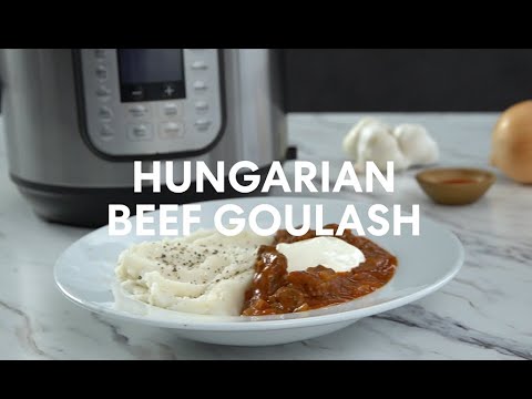Instant Pot Hungarian Beef Goulash