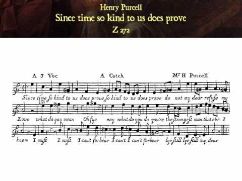 Purcell: Z 272. Since time so kind to us does prove - Brown