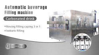 ASFL automatic carbonated soft drink filling machine 24-24-8