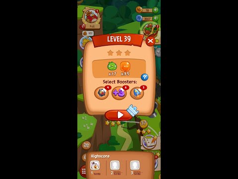 Angry Birds Blast Level 39