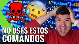 LOS 10 COMANDOS MÁS PELIGROSOS de Windows, Mac, Linux - Podrían DESTROZAR tu ORDENADOR