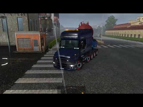 Special Transport (70 Tons) Heat Exchanger. Euro Truck Simulator 2 Single Player