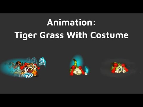PvZ2 9.4.1 New Animation Tiger Grass With New Costume I New Update 9.4.1 I ChopperVN