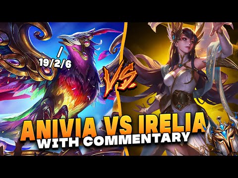 Challenger REVIEW 1000lp Anivia vs Irelia Matchup  - League Of Legends