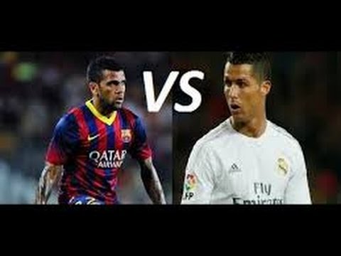 Cristiano Ronaldo vs Dani Alves The Battle