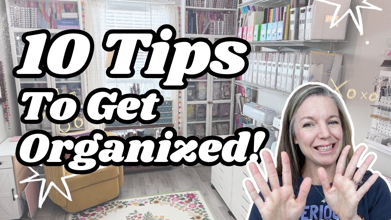 Organize Your Craft Room the RIGHT Way | 10 Practical Tips