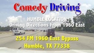 preview picture of video 'Defensive Driving Texas Humble Driving Directions from 1960 East'