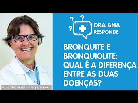 Bronchitis and bronchiolitis: what is the difference between the two diseases?