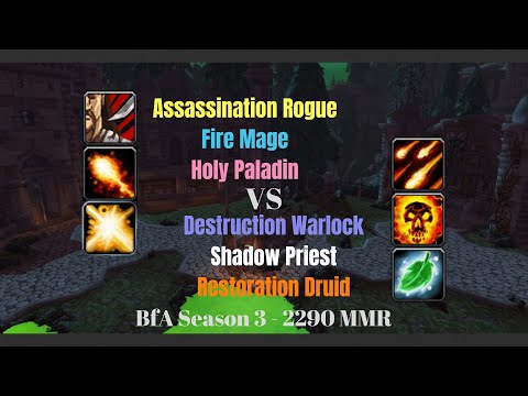 Assassination Rogue PvP 8.2.5 - How to win on mana versus Shadowplay