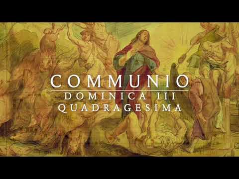 Dominica III Quadragesima: Communio   Passer
