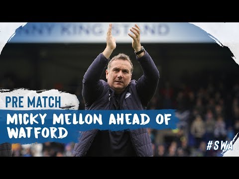 Pre Match | Micky Mellon (Watford)