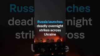 Russia strikes Ukrainian cities overnight, killing at least 13 people