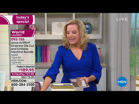 HSN | Anna Griffin Elegant Paper Crafting 10.09.2018 - 12 AM