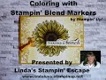 Easy Coloring Technique With Stampin Blends Marker